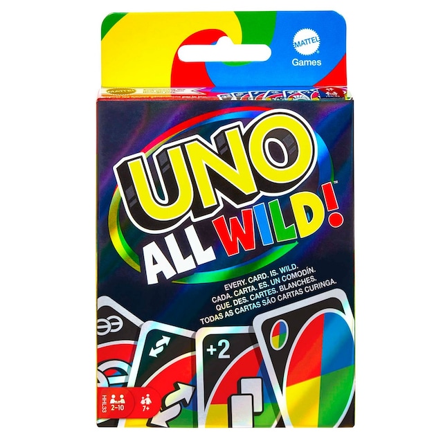 Juego de cartas UNO All Wild! Mattel Games