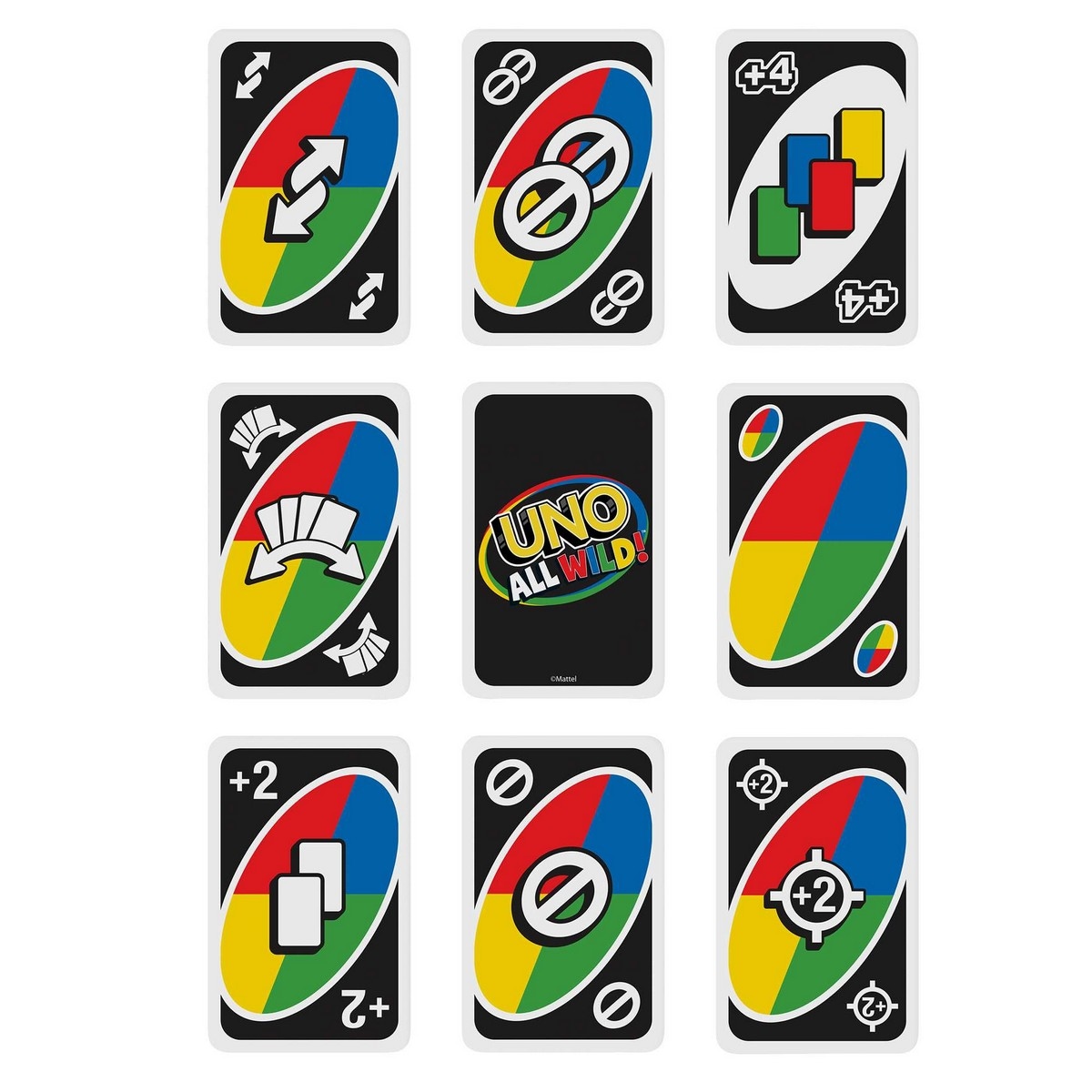 Juego de cartas UNO All Wild! Mattel Games 5