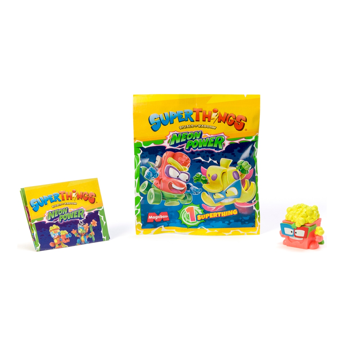 Imagem 0 de Embalagem Individual Surpresa One Pack Neon Power Superthings - Artigo Sortido. Envio realizado de forma aleatória