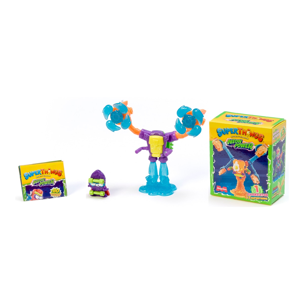 Exoskeletons Neon Power Superthings - Artigo Sortido. Envio realizado de forma aleatória 1