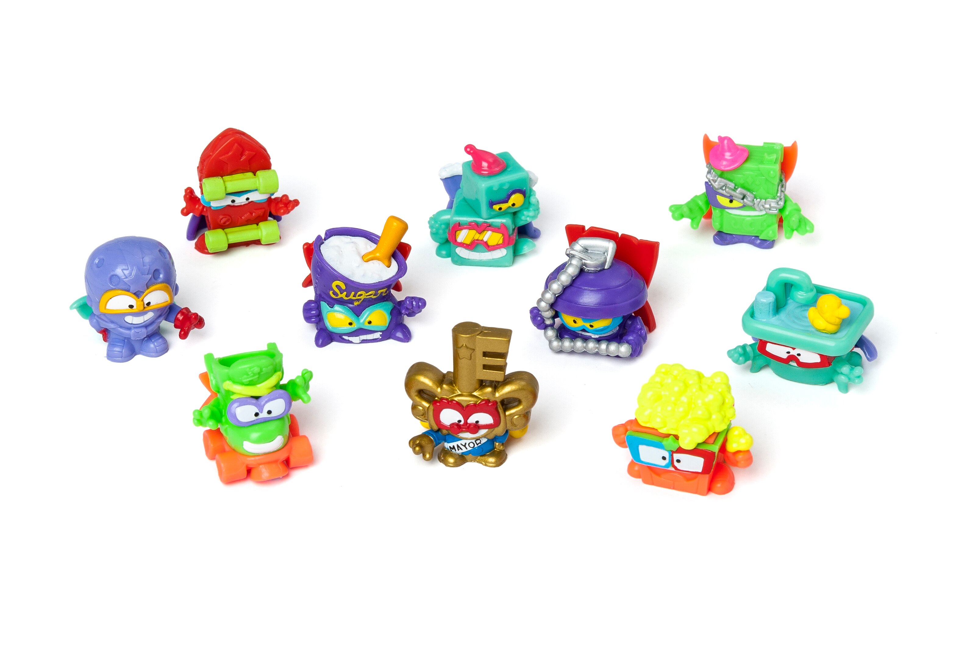 Pack 10 Neon Power Superthings 3