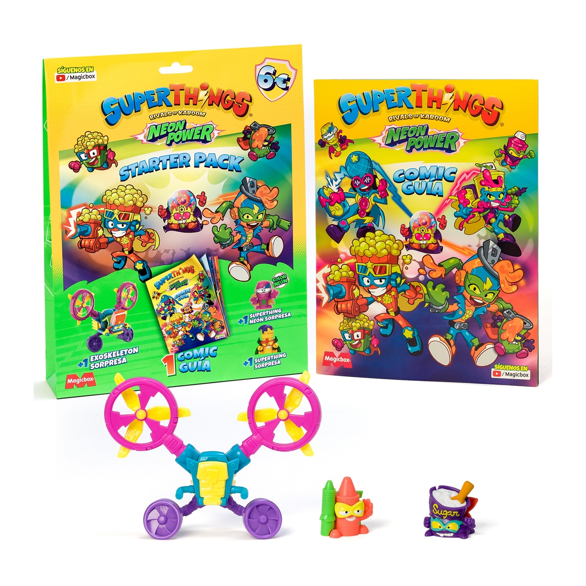 Imagen 0 de Starter Pack Neon Power Superthings