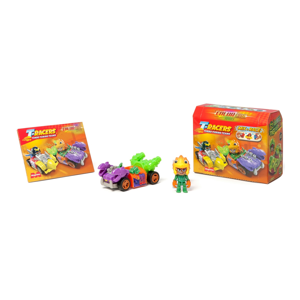 Imagen 0 de T-Racers Color Rush Car & Racer