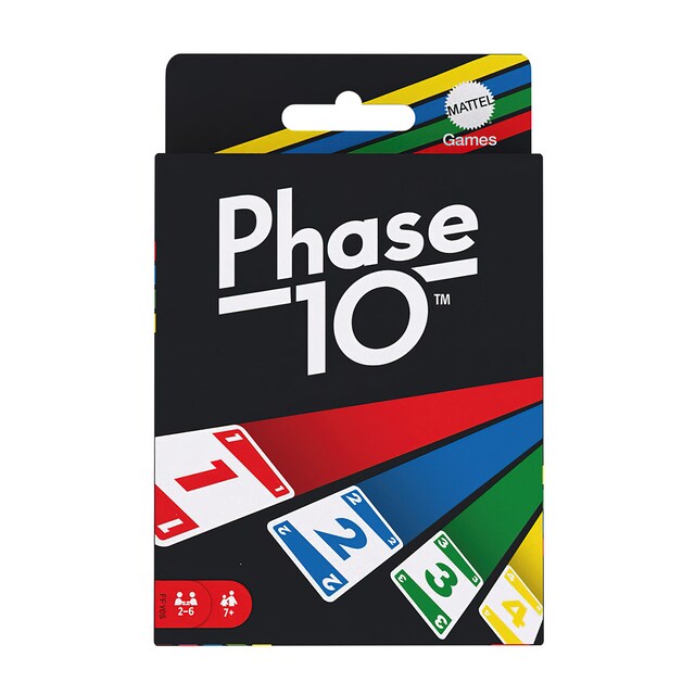 Juego de cartas Mattel Games Phase 11