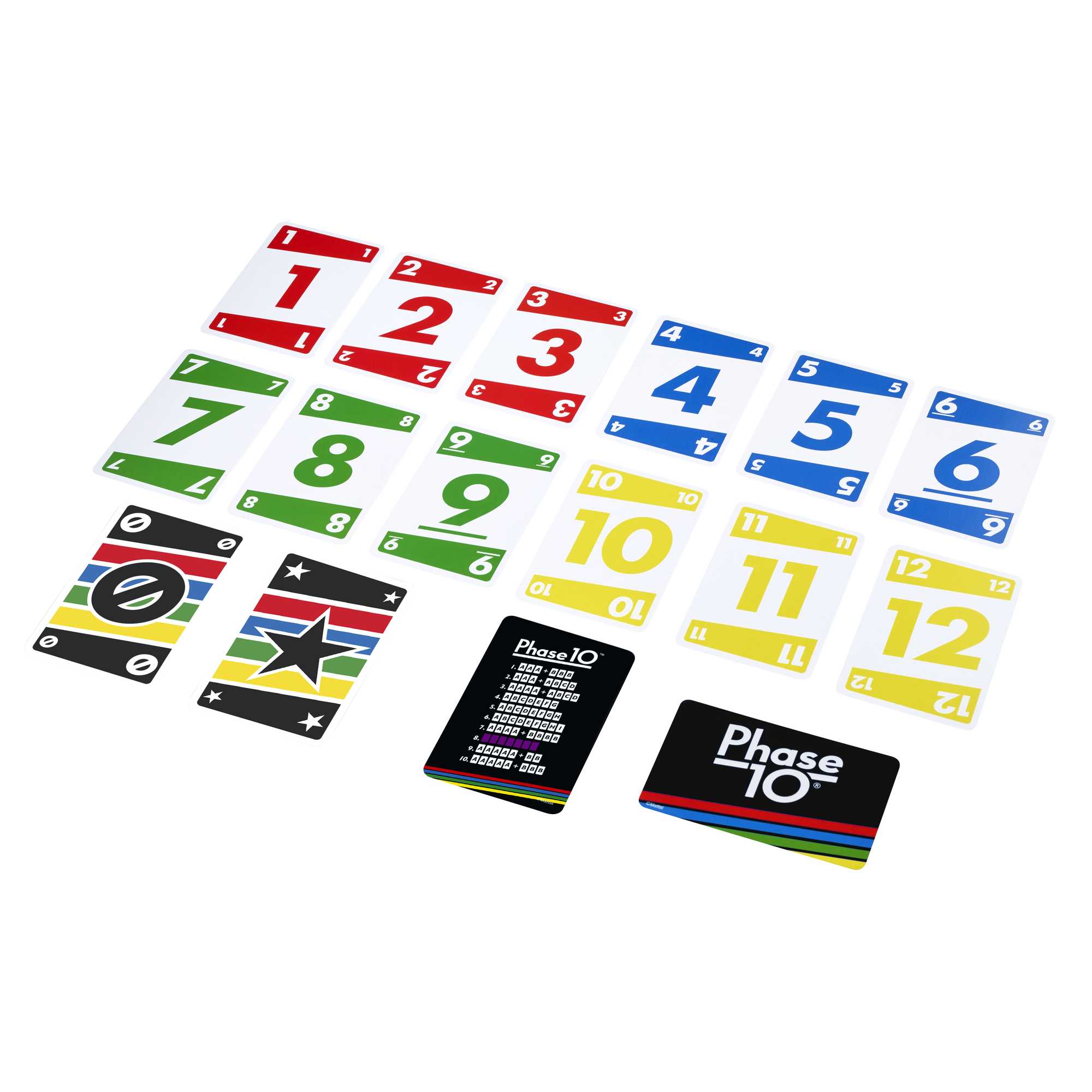 Juego de cartas Mattel Games Phase 11 3