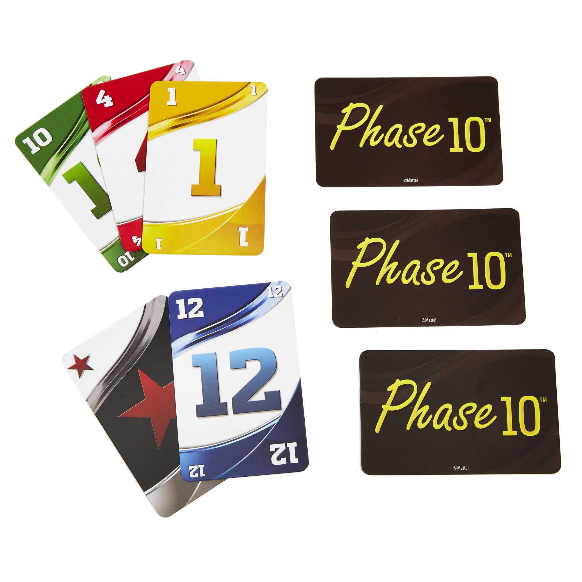 Juego de cartas Mattel Games Phase 11 4