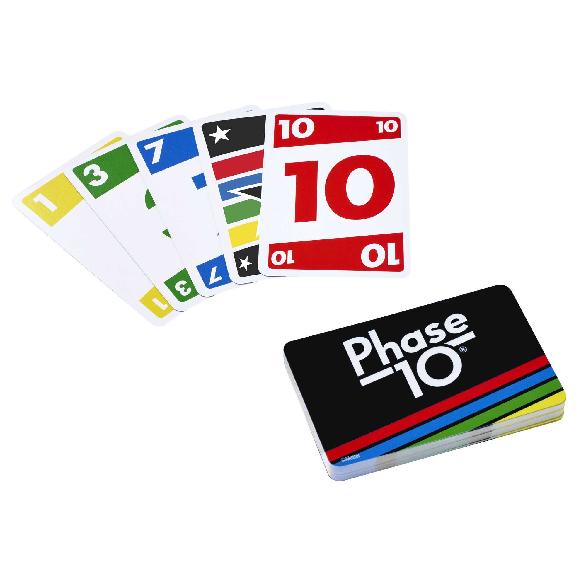 Juego de cartas Mattel Games Phase 11 5