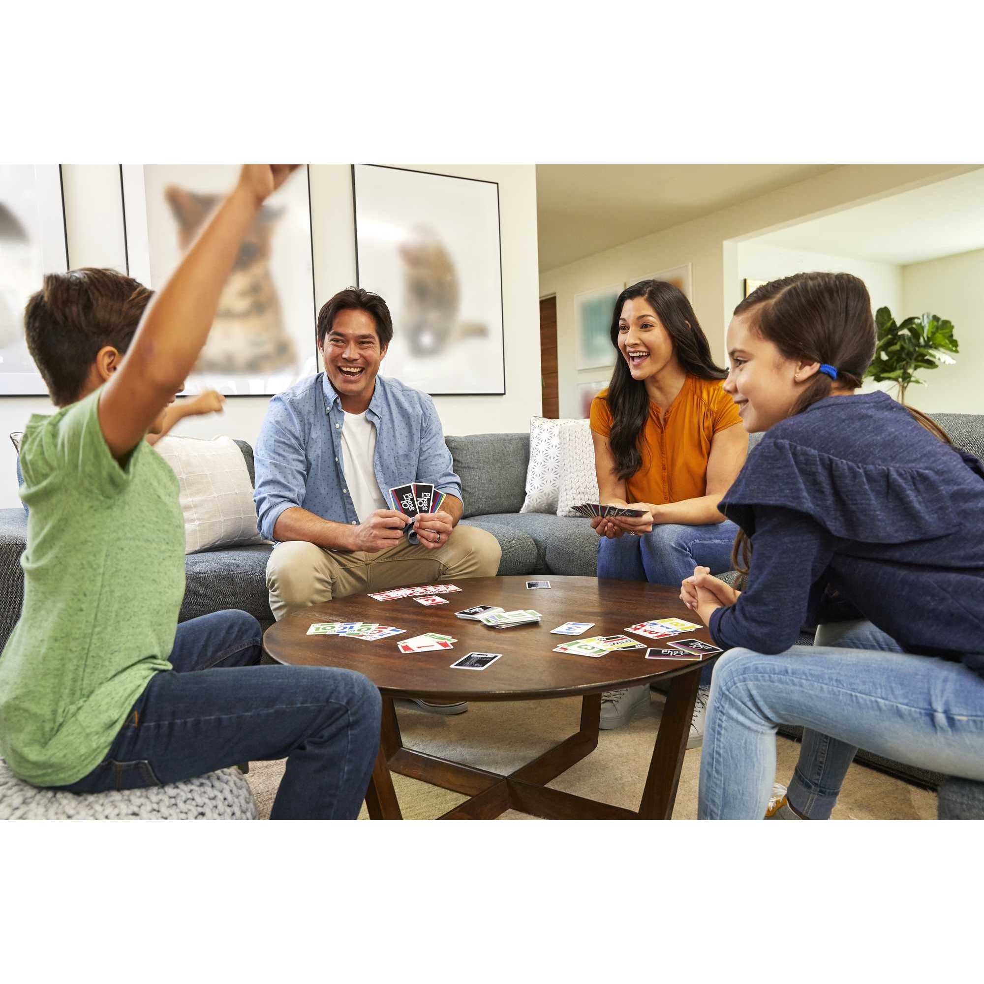 Juego de cartas Mattel Games Phase 11 7