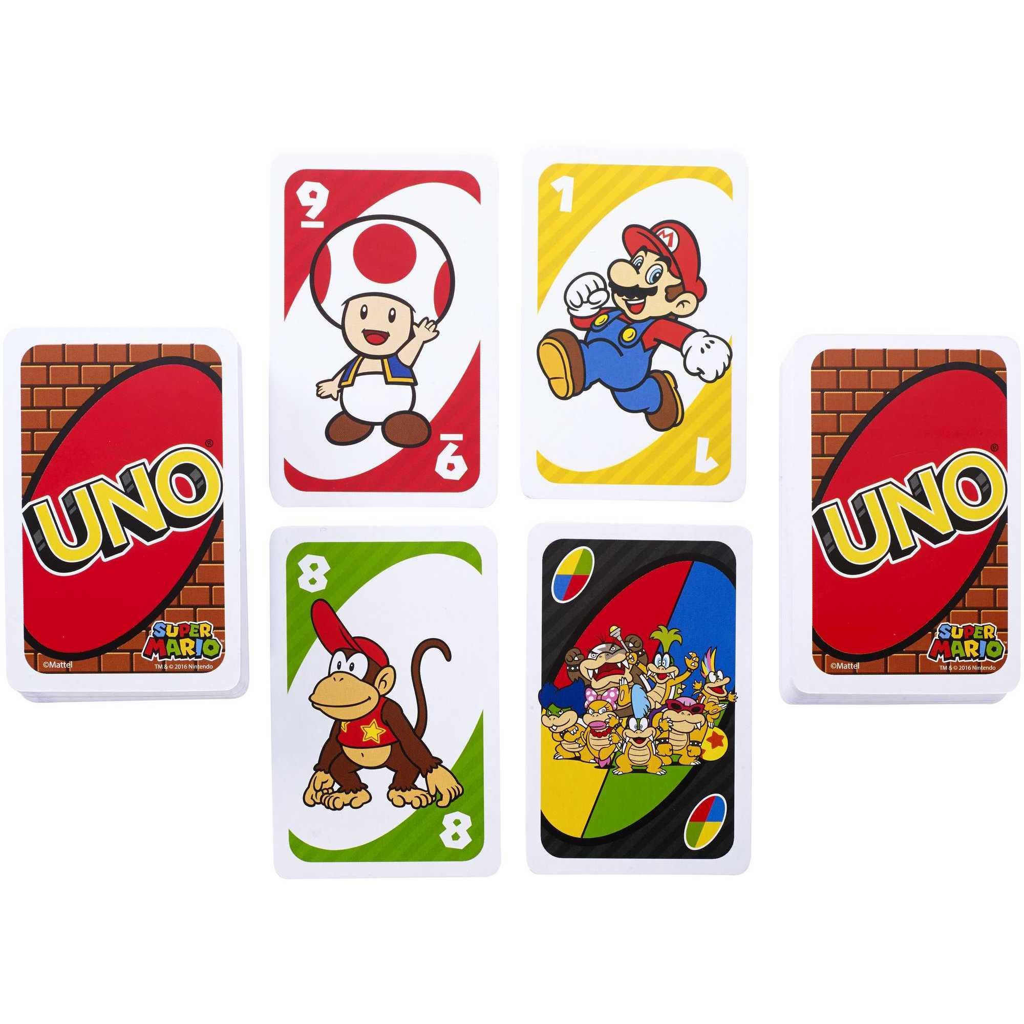 Juego de cartas Uno Super Mario Bros Mattel 2