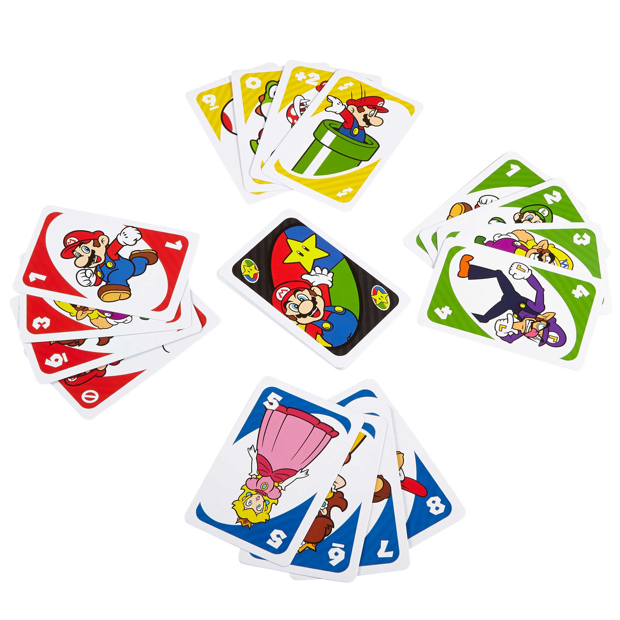 Juego de cartas Uno Super Mario Bros Mattel 4
