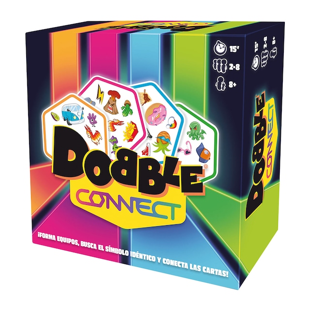 Juego de cartas Dobble Connect Asmodee