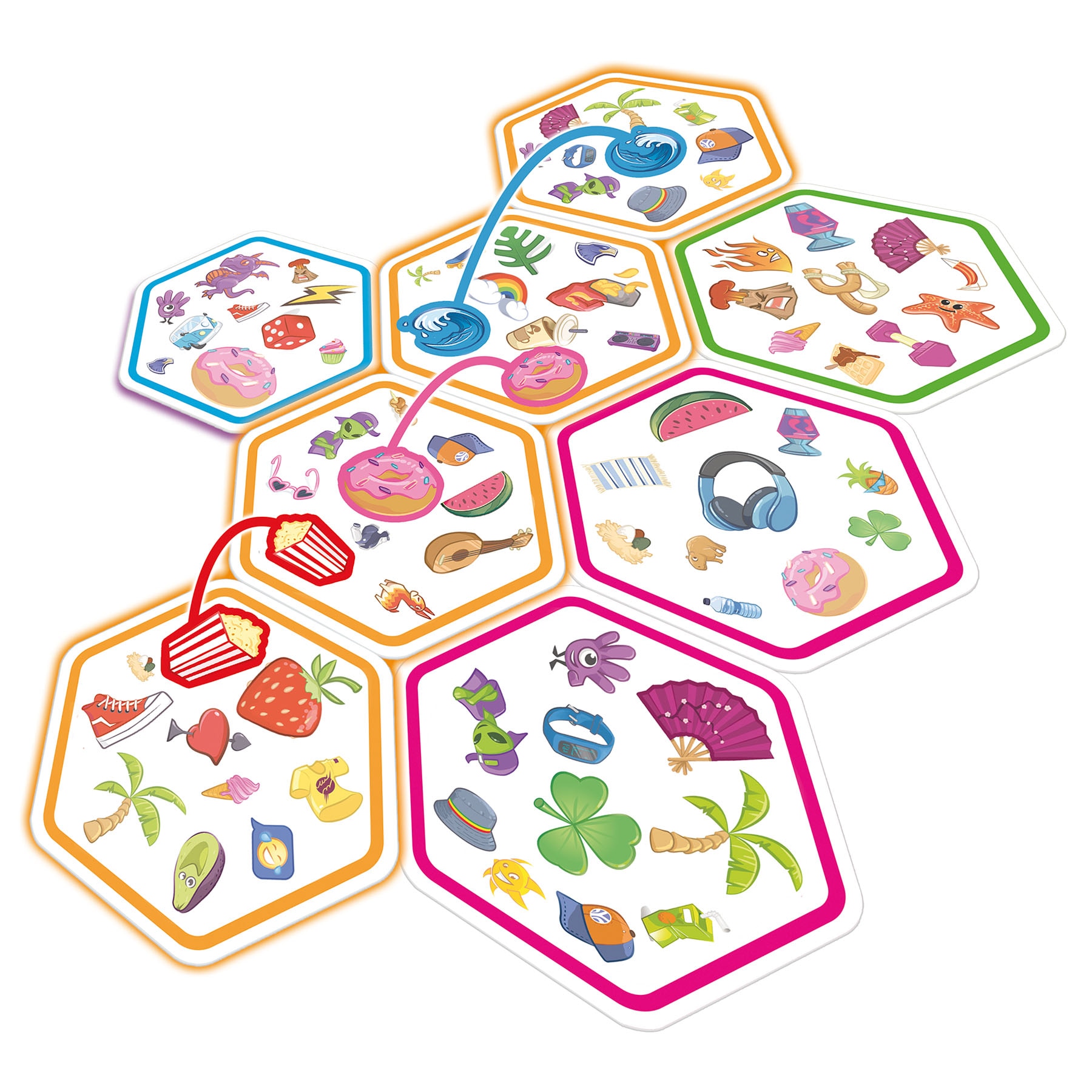 Juego de cartas Dobble Connect Asmodee 3