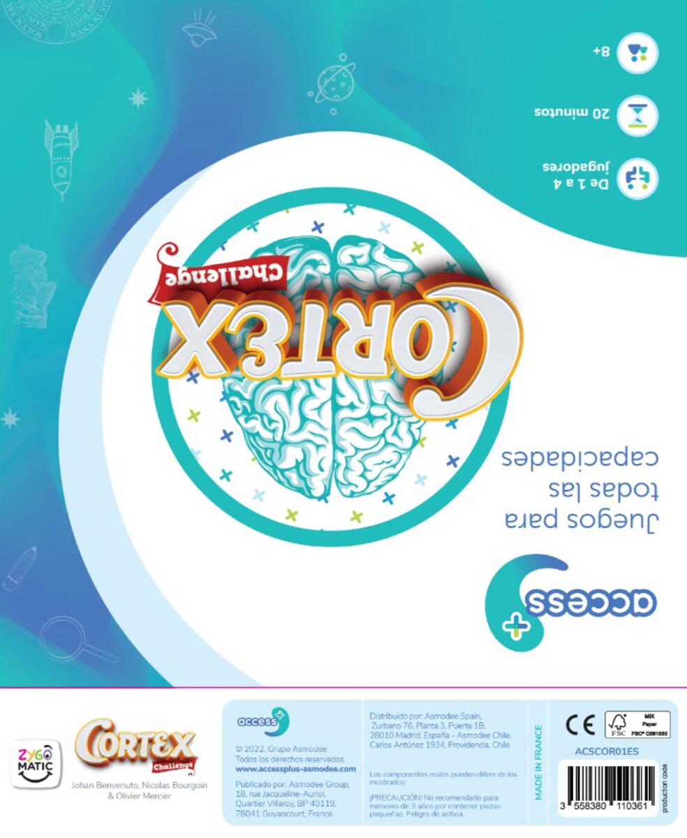 Juego de mesa Cortex Access+ Asmodee 5