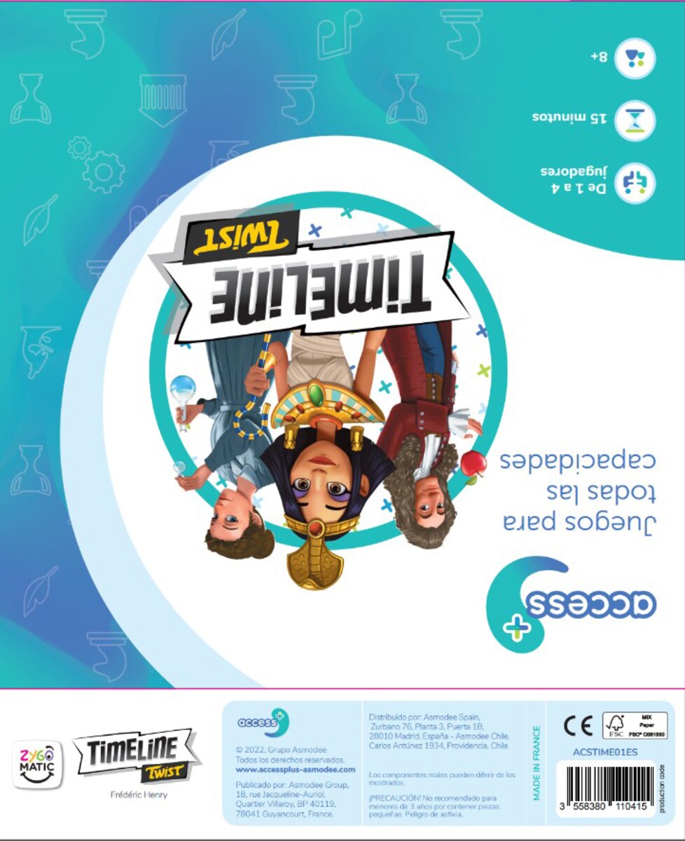 Juego de mesa Timeline Access+ Asmodee 5