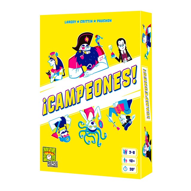 Juego de mesa ¡Campeones! Asmodee