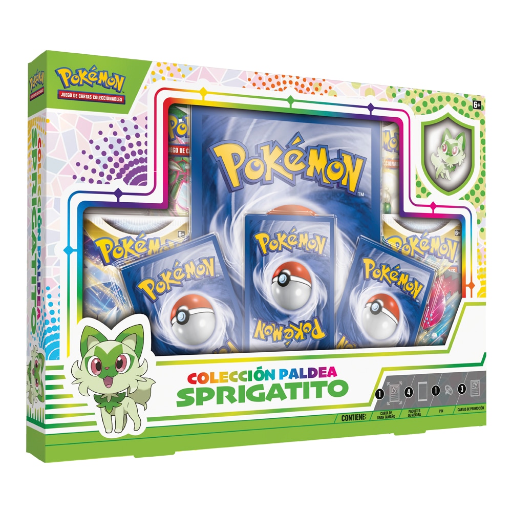 Colección Paledea Pin Pokemon Bandai 3