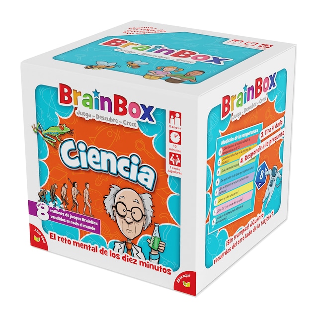 Imagen 0 de Juego de cartas BrainBox Ciencia Asmodee