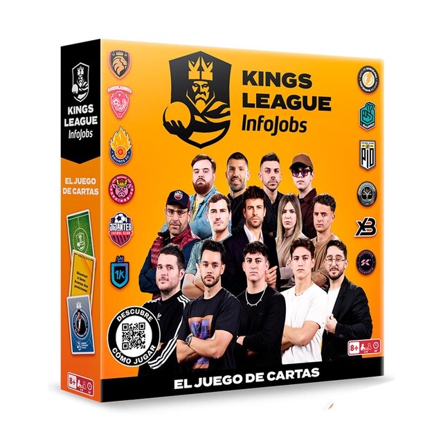 Juego de cartas Kings League Cards Play Fun