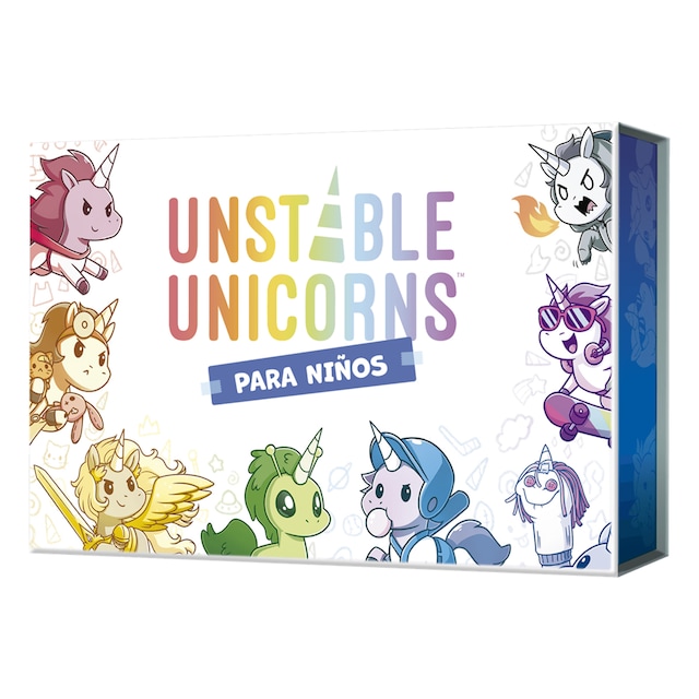 Imagen 0 de Juego de cartas Unstable Unicorns para niños TeeTurtle