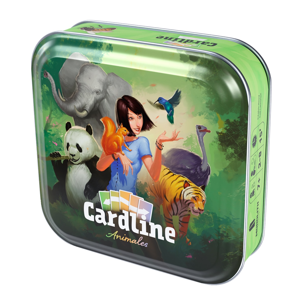 Imagen 0 de Juego de cartas Cardline Animales Monolith