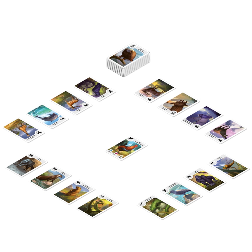 Juego de cartas Cardline Animales Monolith 2