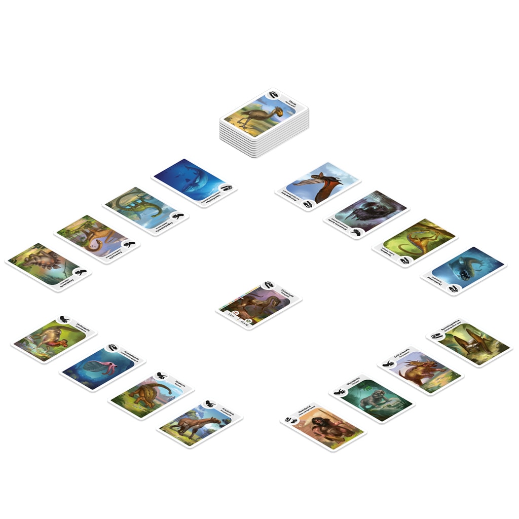 Juego de cartas Cardline Dinosaurios Monolith 2