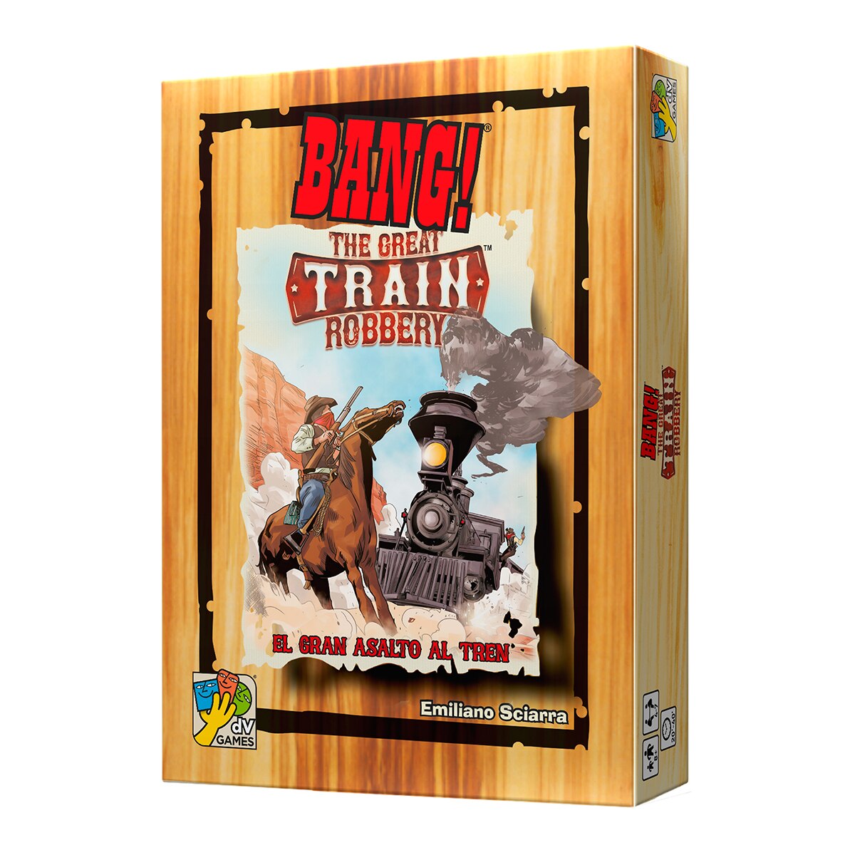 Juego de Cartas Bang! El gran asalto al tren Dv Giochi 1