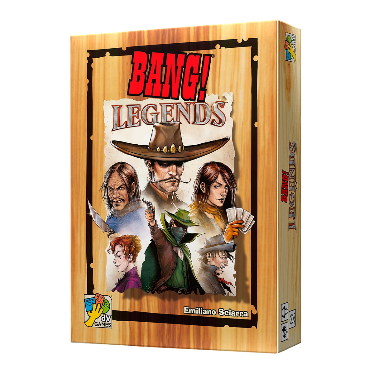 Juego de Cartas Bang! Legends Dv Giochi 1
