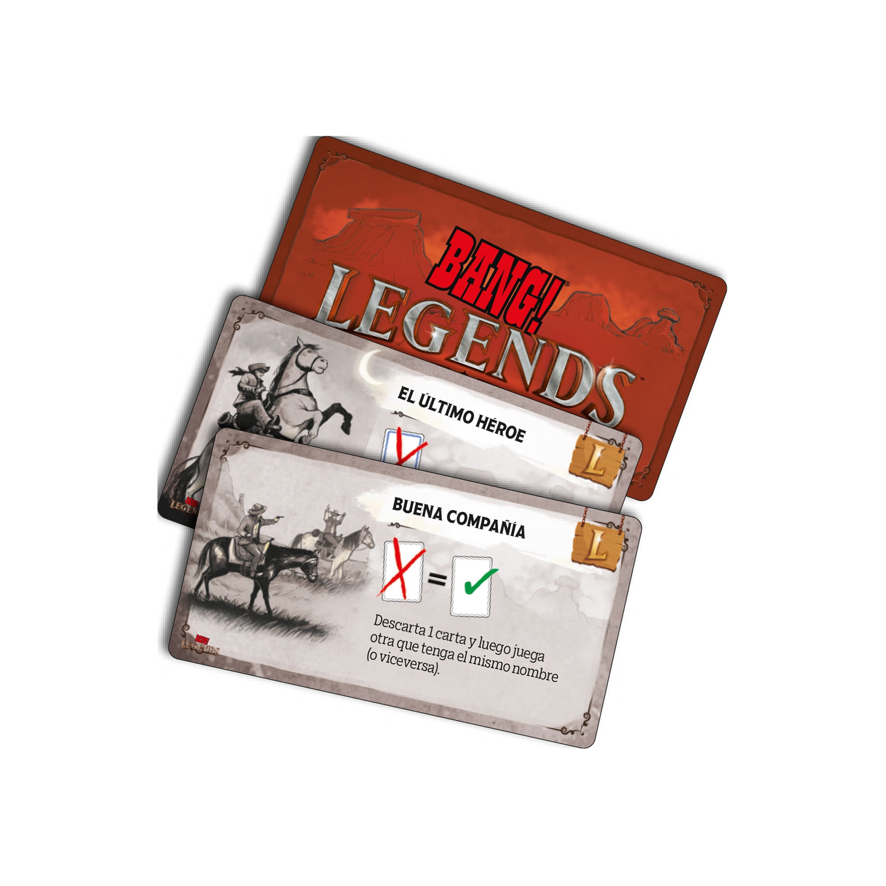 Juego de Cartas Bang! Legends Dv Giochi 3