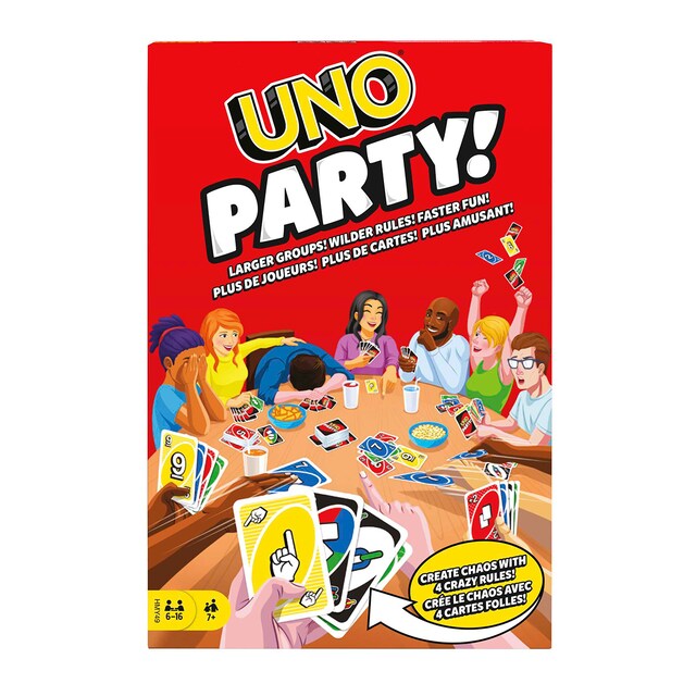 Imagen 0 de Juego de cartas UNO Party! Mattel Games