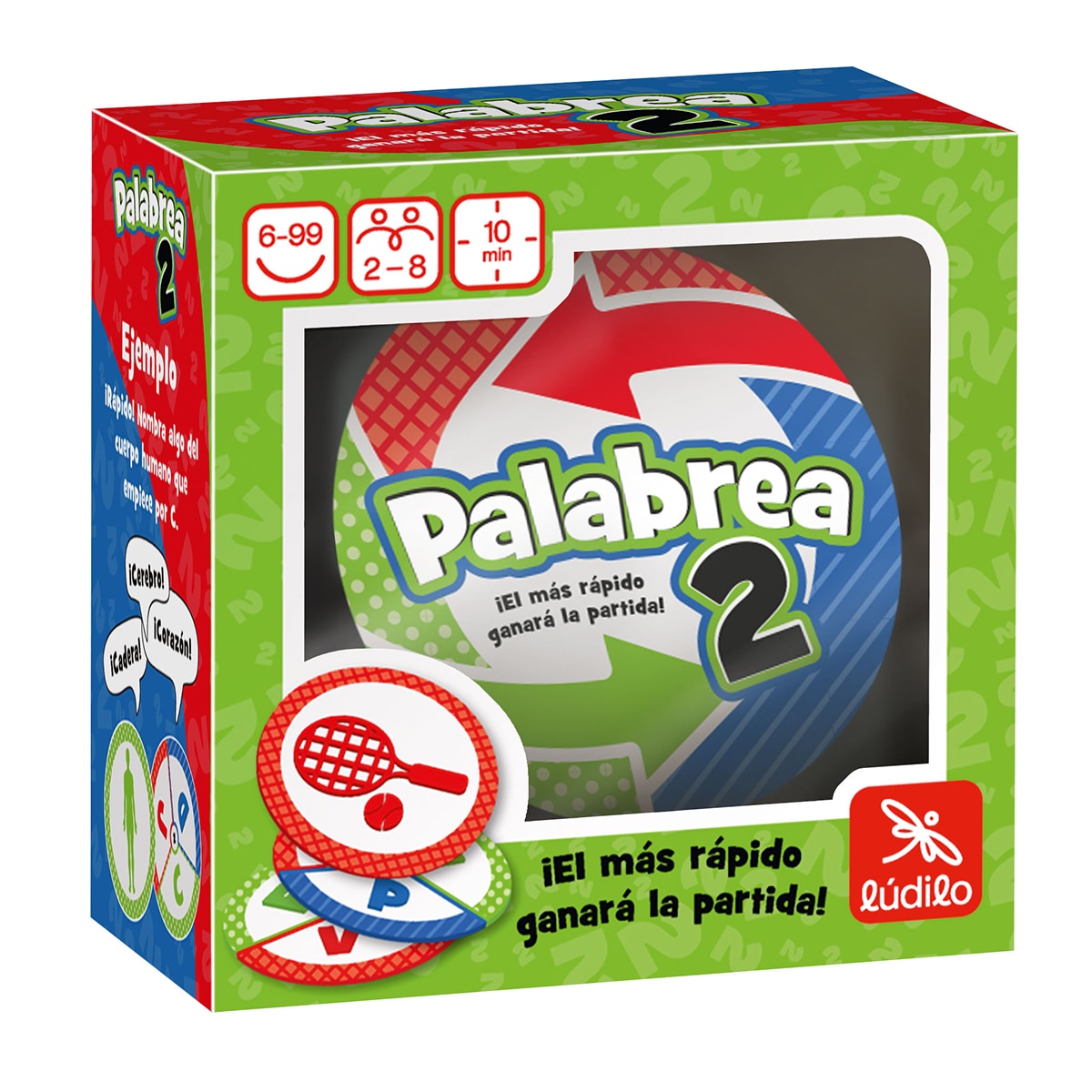 Juego de cartas Palabrea 2 Lúdilo 1
