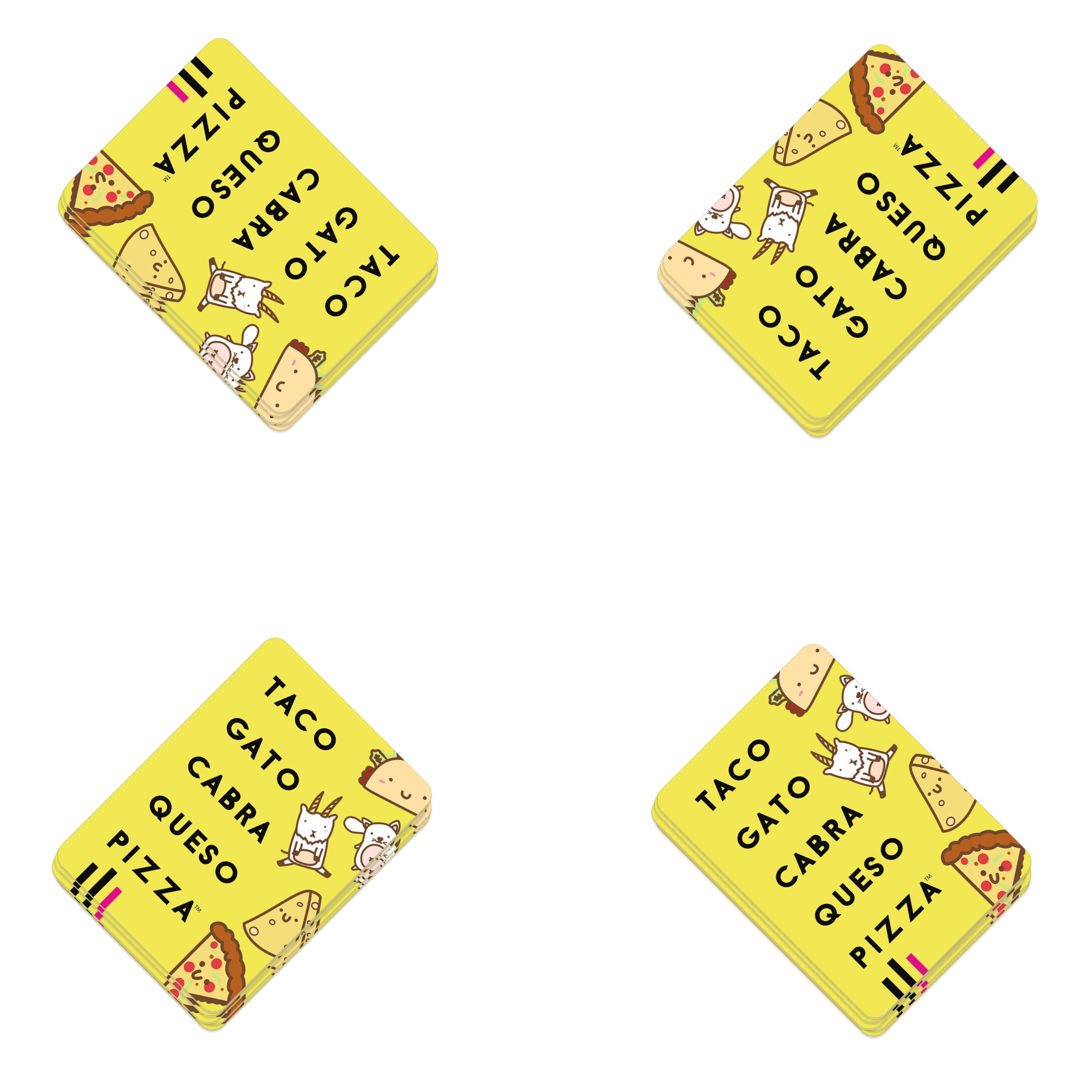 Juego de cartas Taco Vuelta Cabra Queso Pizza Lúdilo 5