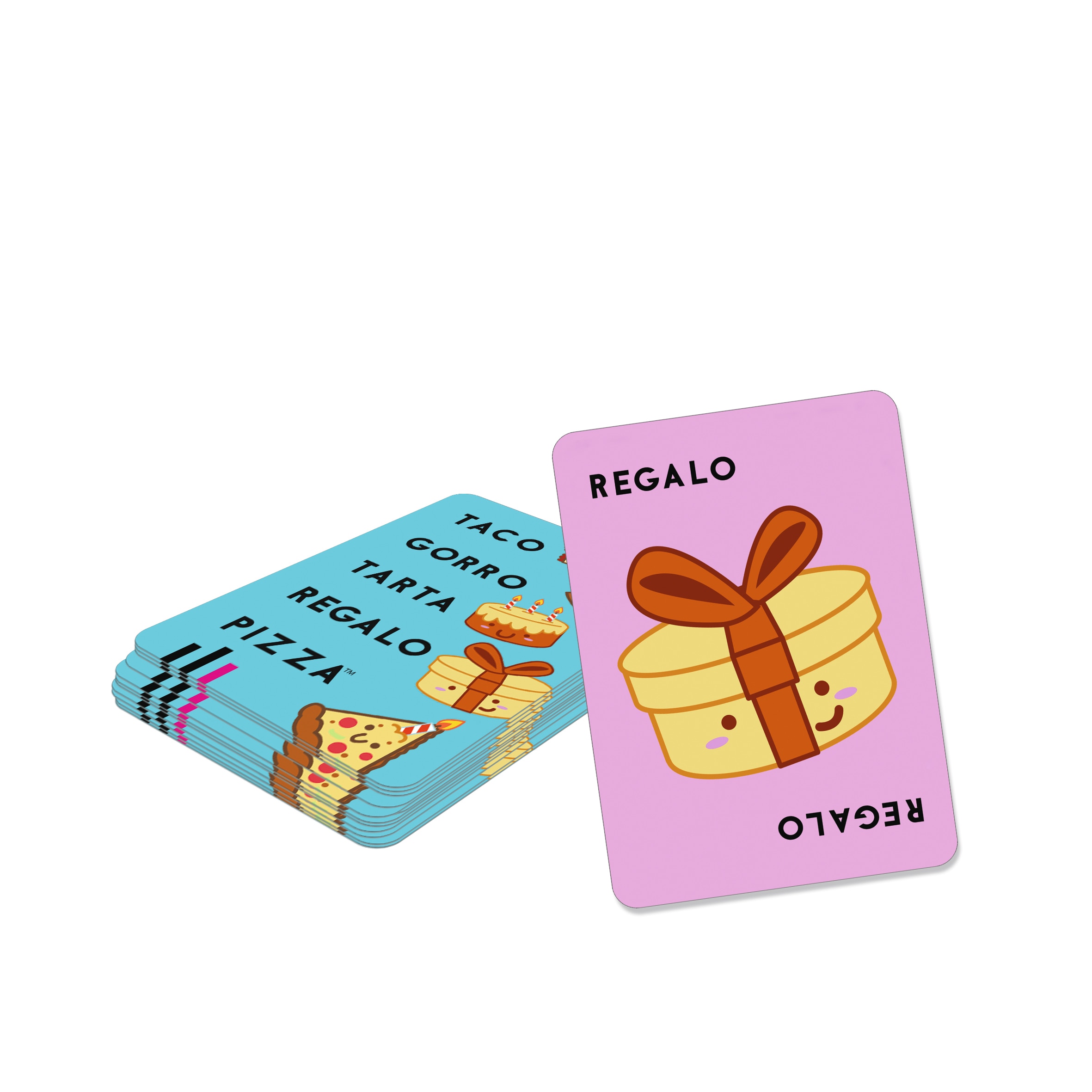 Juego de cartas Taco Gorro Cabra Queso Pizza Lúdilo 4