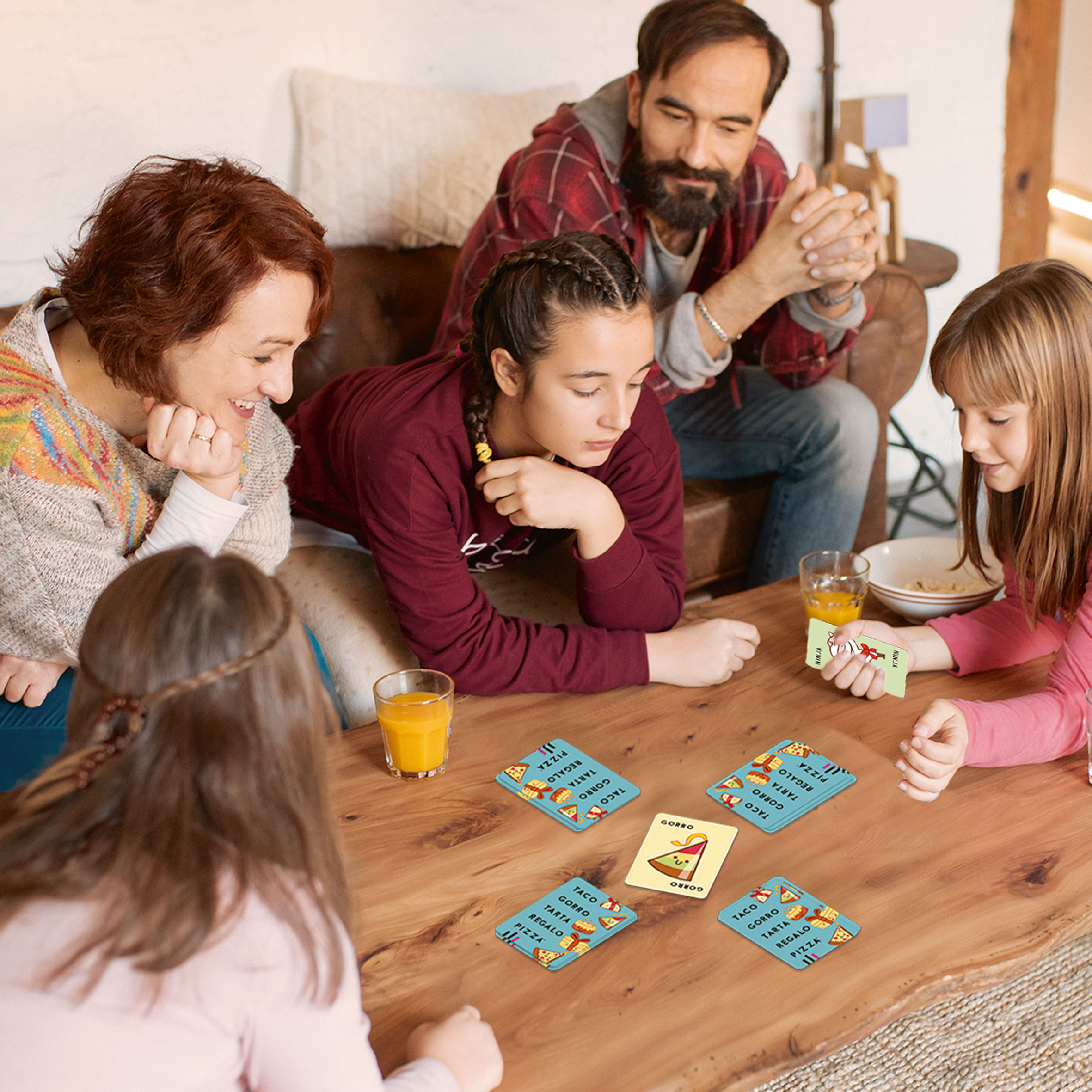 Juego de cartas Taco Gorro Cabra Queso Pizza Lúdilo 5