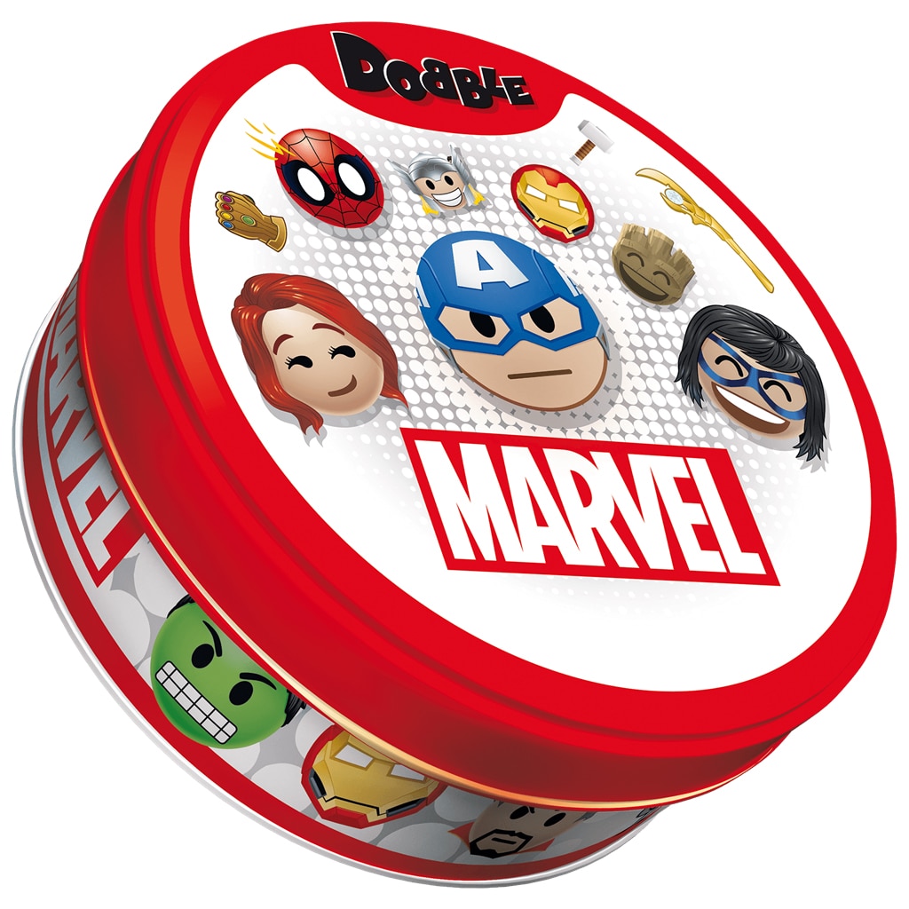 Juego de mesa Dobble Marvel Emoji Zygomatic 3