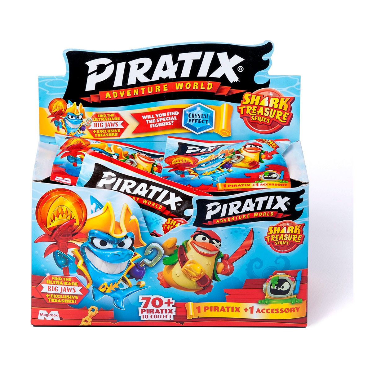 Imagen 0 de Shark Treasure One Pack Piratix modelos surtidos