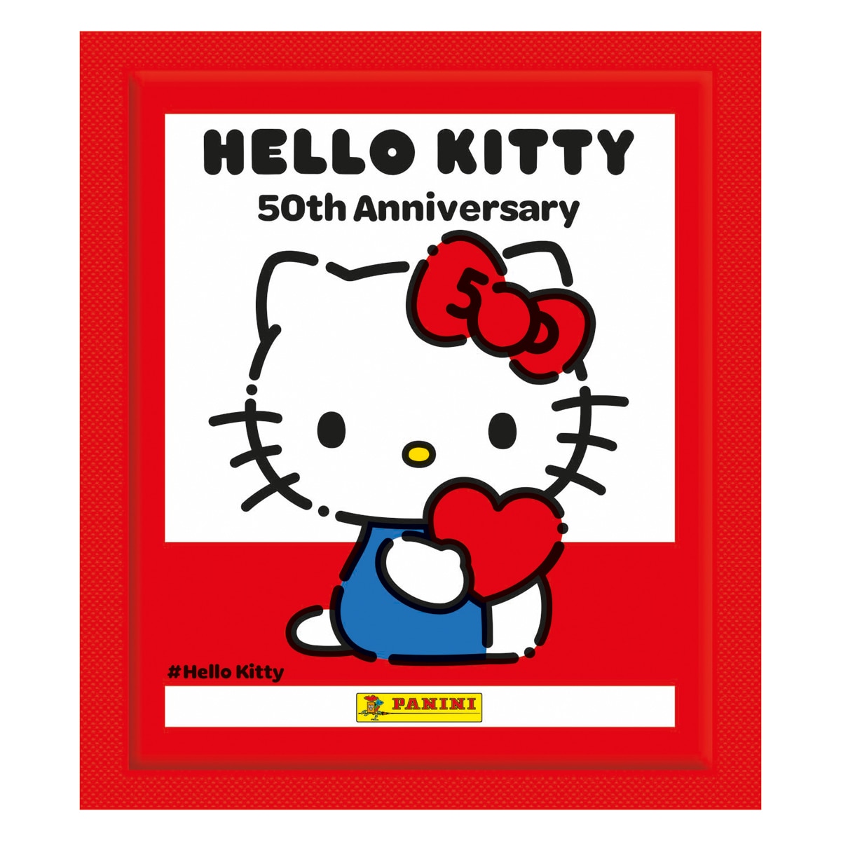 Sobre cromos Hello Kitty 2024 Panini 1