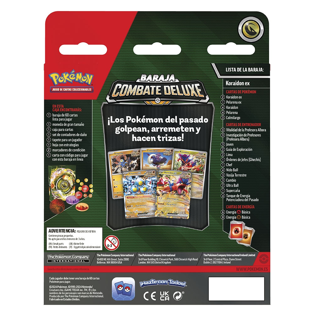 Baraja combate Deluxe Pokémon Bandai modelos surtidos 6