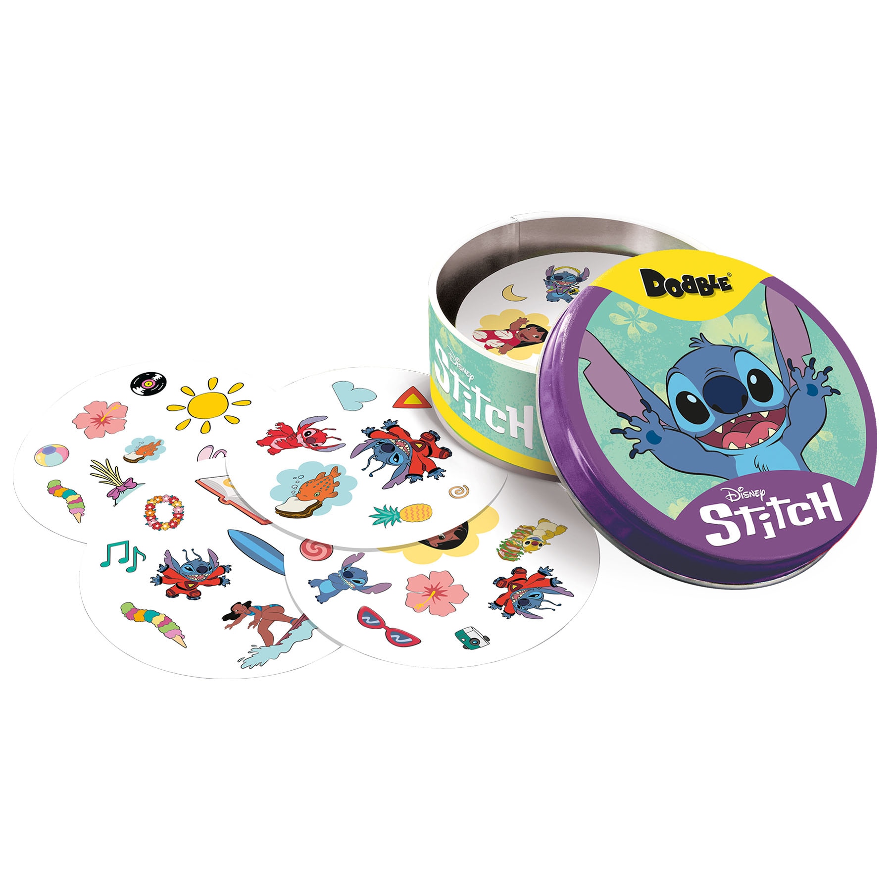 Juego de Mesa Dobble Disney Stitch Asmodee 3