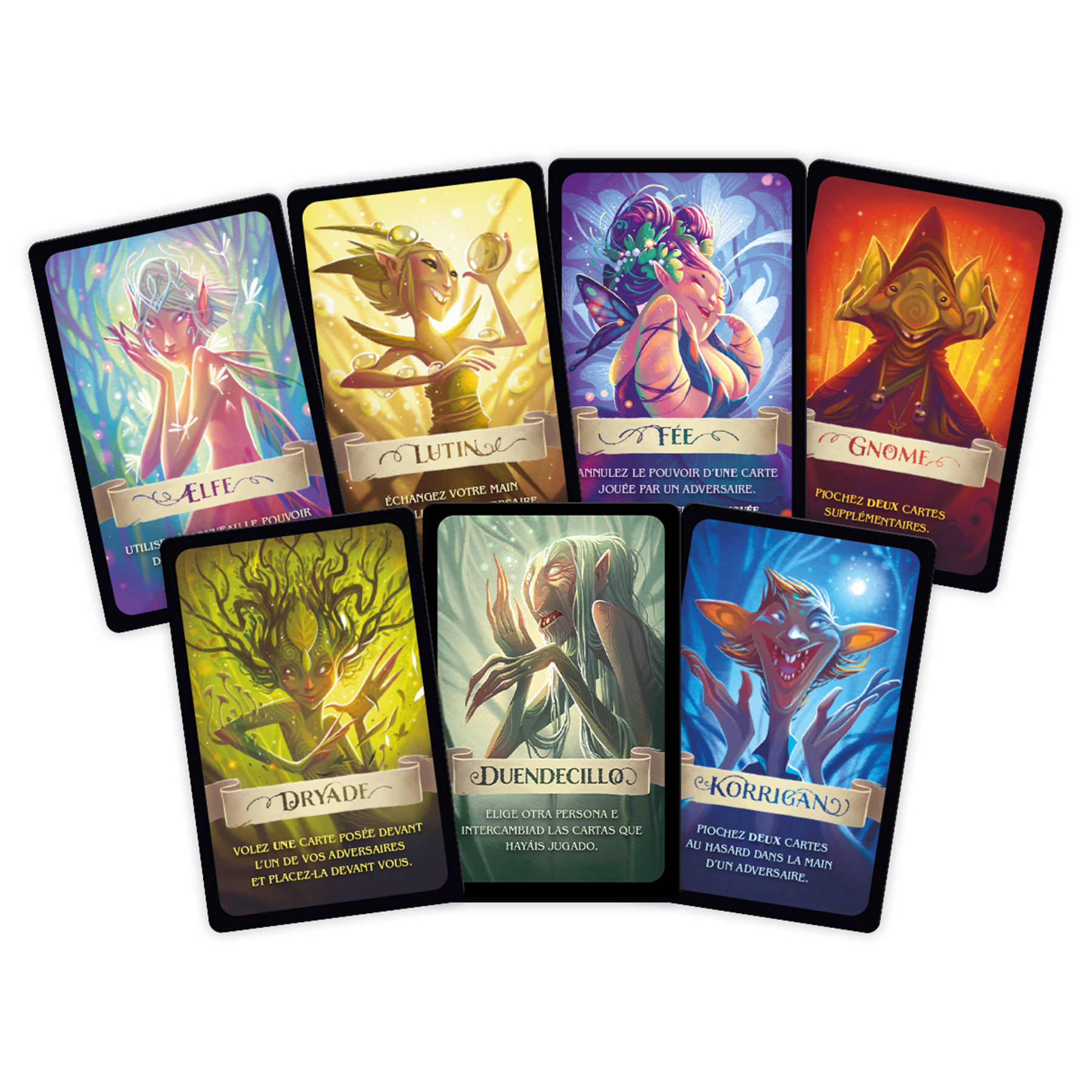 Juego de Mesa Fantasy el juego de cartas Asmodee 3