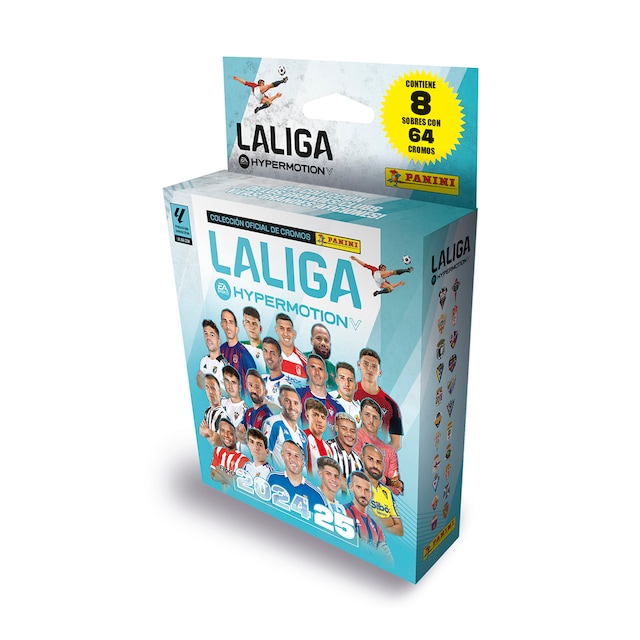 Ecoblister 8 Sobres Liga Hypermotion 2024-2025