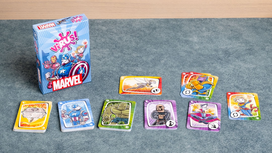Juego de Mesa Virus Marvel 3