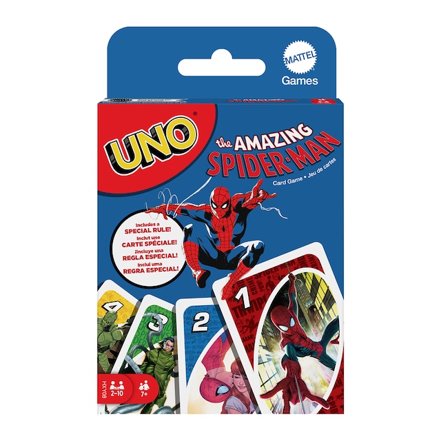 UNO The Amazing Spider-Man Mattel Games