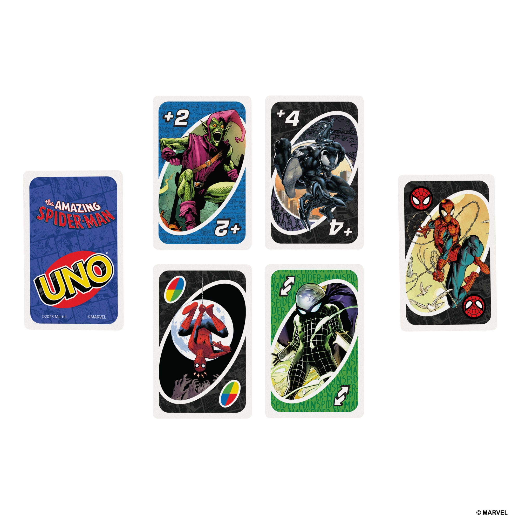 UNO The Amazing Spider-Man Mattel Games 6