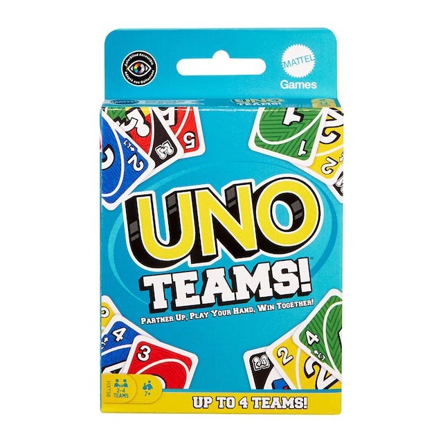 UNO Teams Juego de cartas Mattel Games