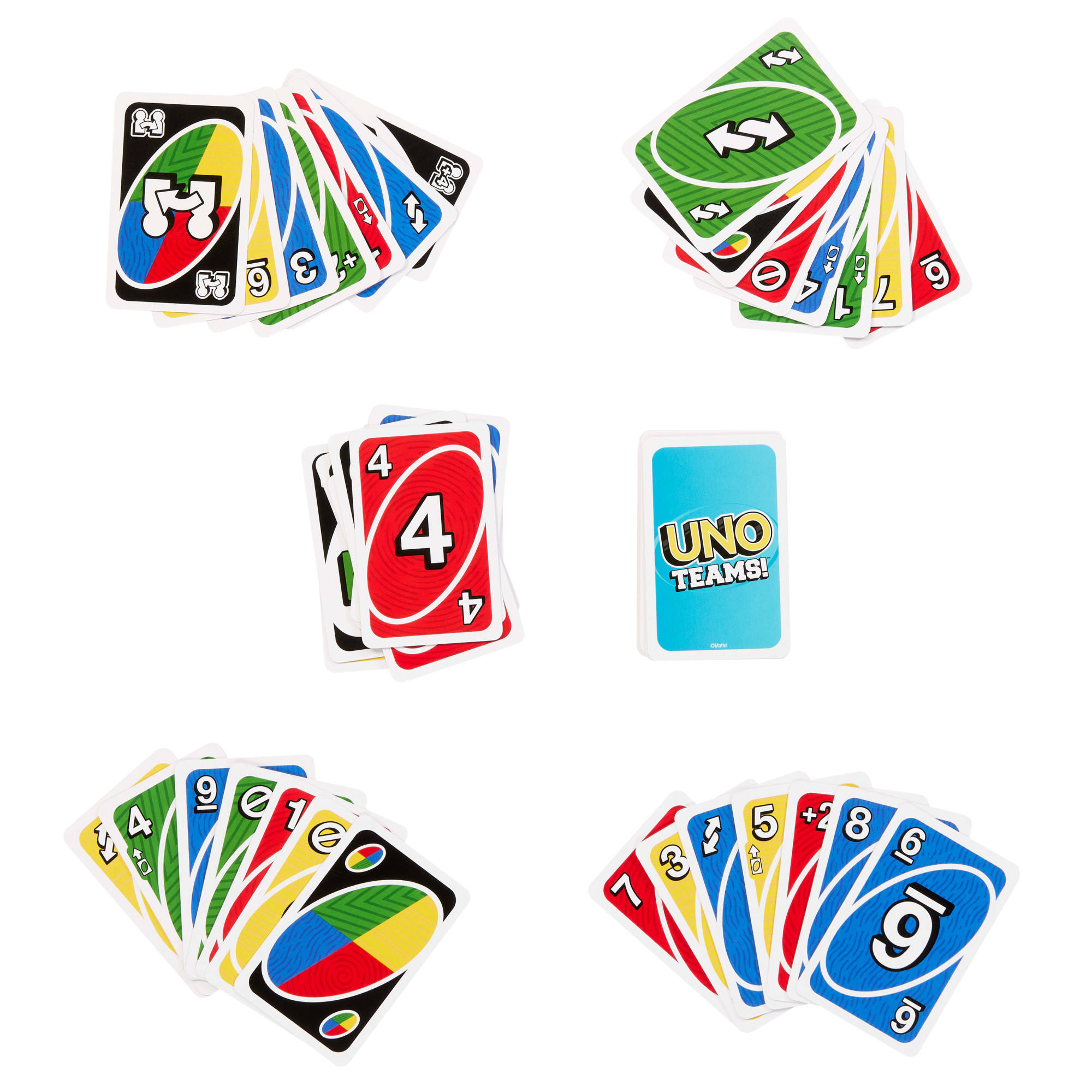 UNO Teams Jogo de Cartas 5