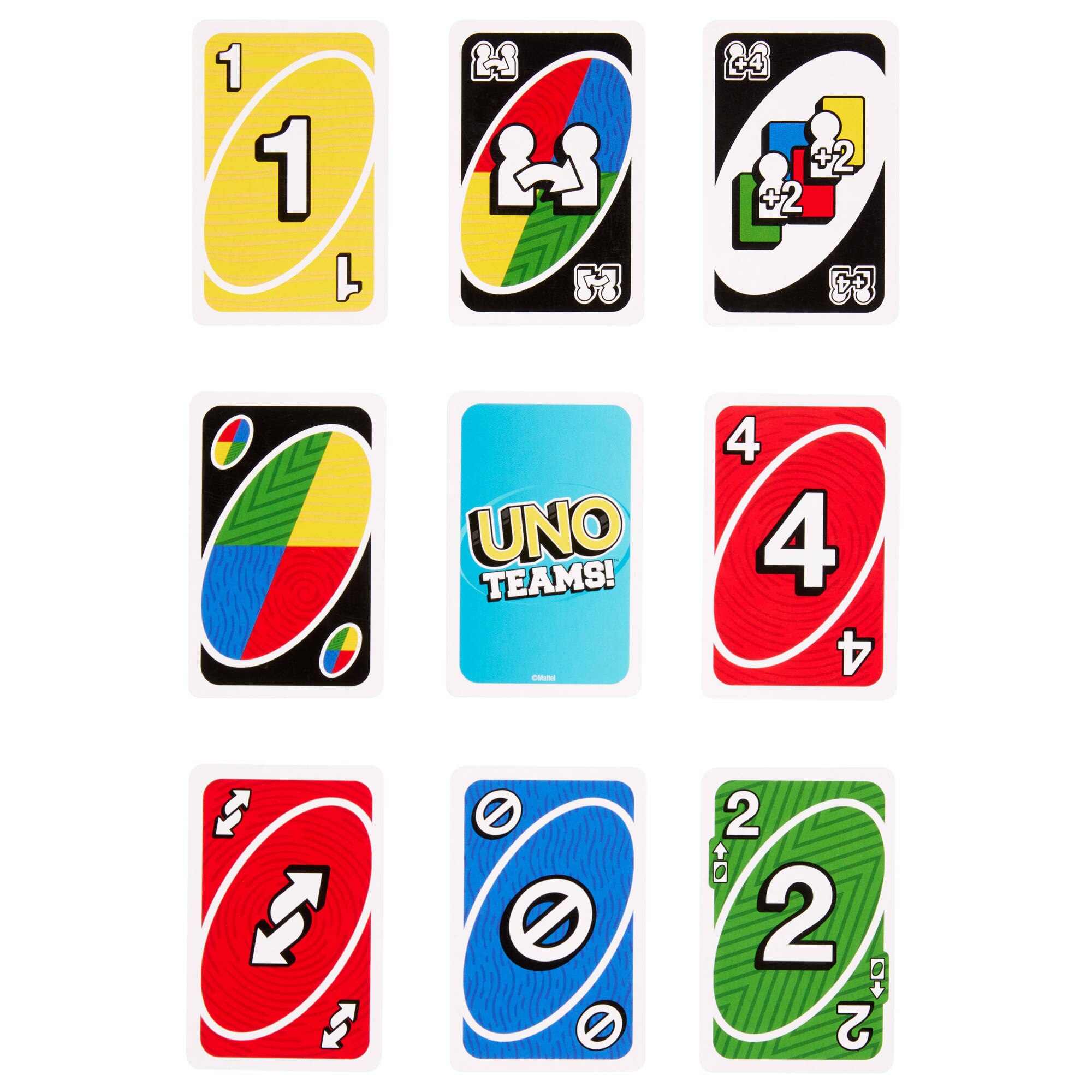 UNO Teams Jogo de Cartas 6