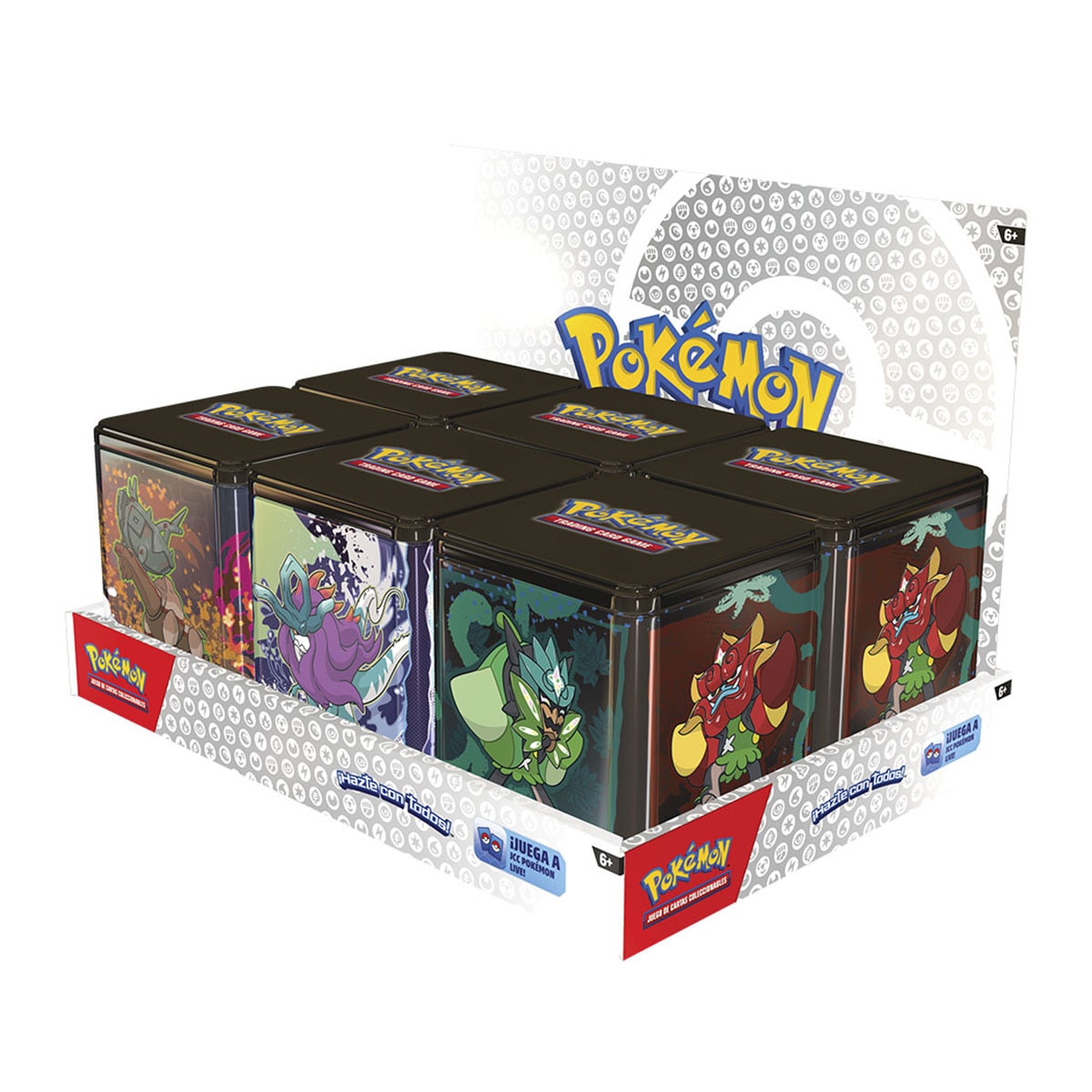 Stacking Tins Escarlata y Púrpura 8.5 - Prismatic Evolutions