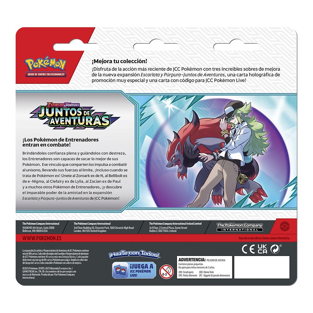 Pack Blister  Escarlata y Púrpura 9 - Journey Together 3