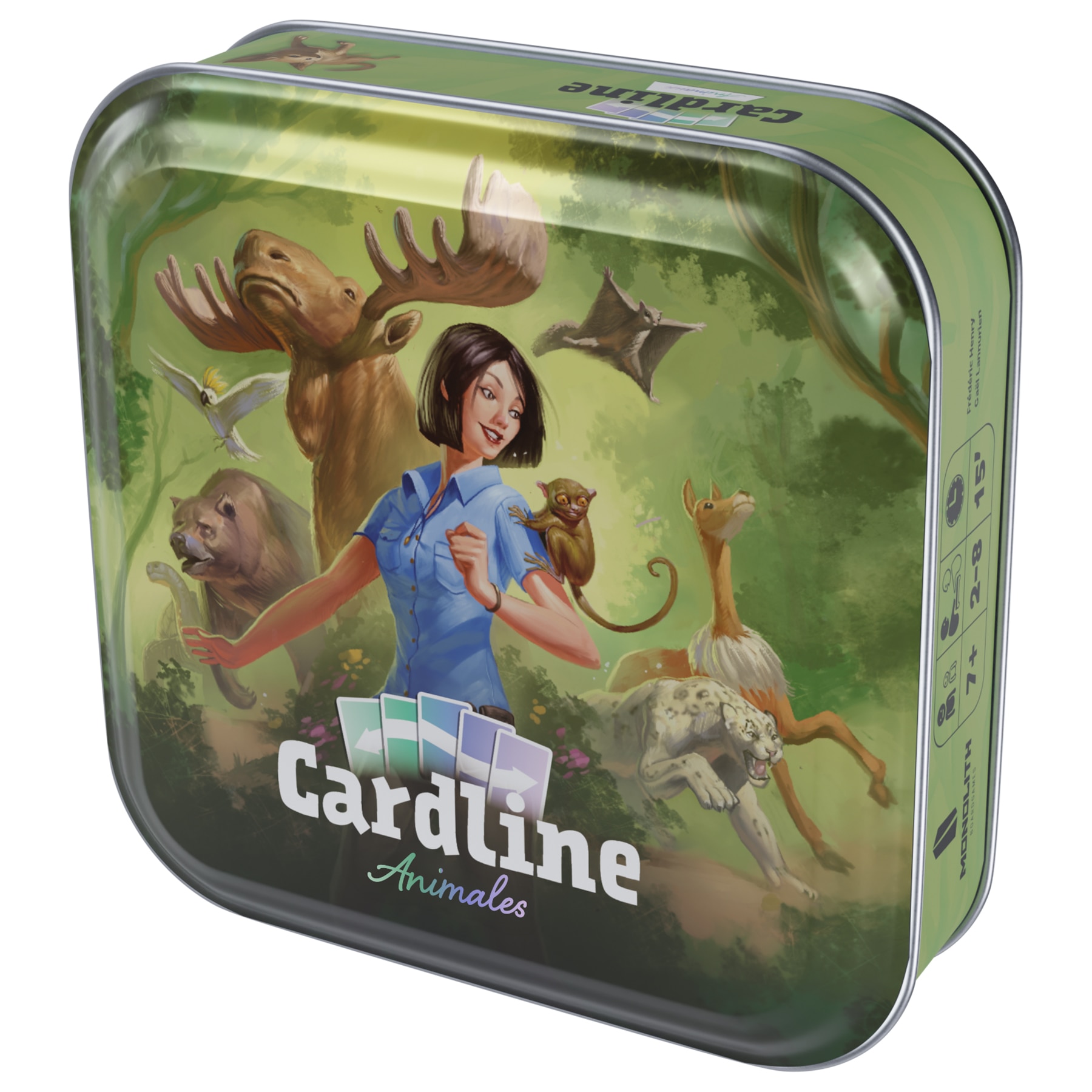 Imagen 0 de Juego de cartas Cardline Animales 2 Asmodee
